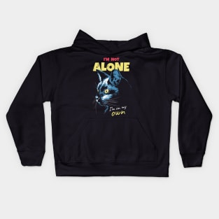 I'm not alone Kids Hoodie